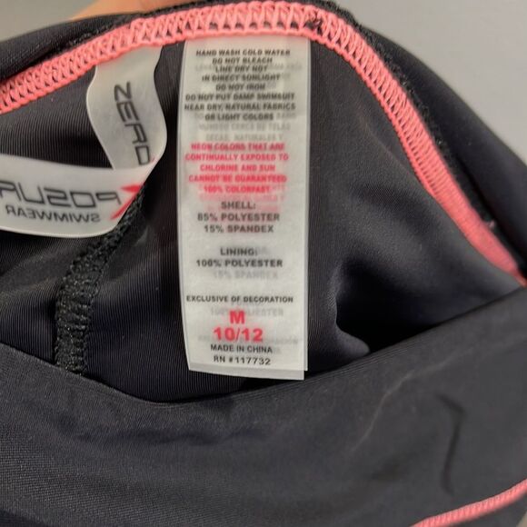 ZERO XPOSURE sunsmart tankini set Size Med 10/12 - Picture 9 of 14